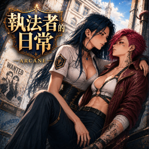 奧術-英雄聯盟LOL： 執法者的日常 (菲艾X凱特琳)